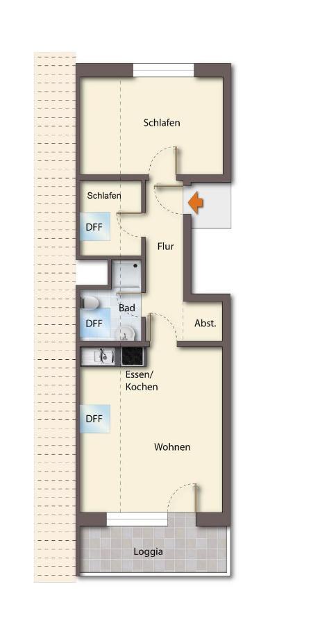Ferienwohnung Mareike Dornum Exterior foto